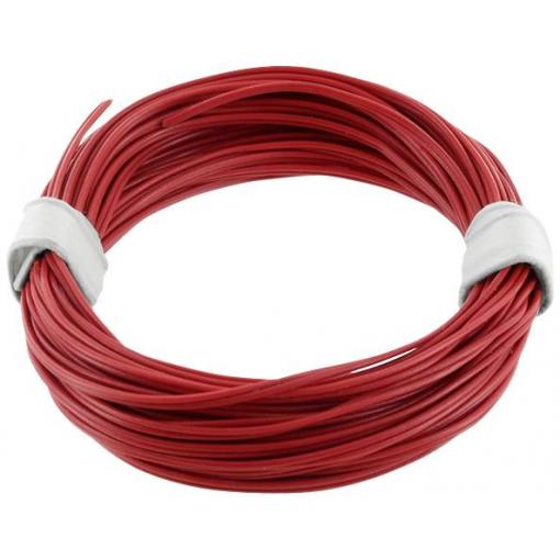 econ connect KZL2X008RT5 lanko/ licna 2 x 0.08 mm² červená 5 m