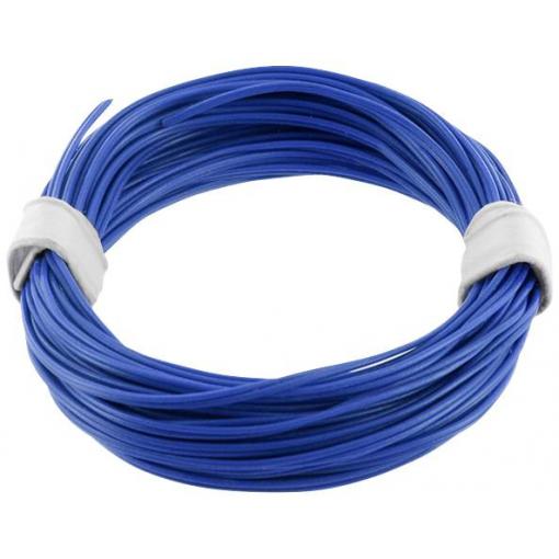 econ connect KZL2X008BL5 lanko/ licna 2 x 0.08 mm² modrá 5 m
