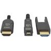 Manhattan HDMI kabel Zástrčka HDMI-A, Zástrčka HDMI Micro-D 20 m černá 355513 4K UHD HDMI kabel