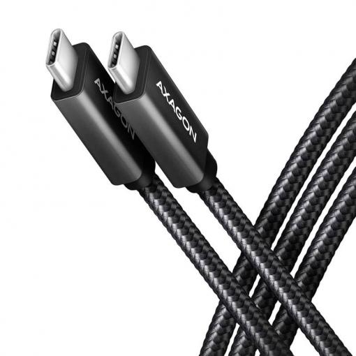 AXAGON BUCM32-CM20AB USB kabel černá 2 m