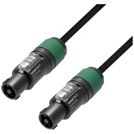Adam Hall 5 STAR S225 SS 0200 reproduktor propojovací kabel [1x Zástrčka NL4FX (4-pólová) - 1x Zástrčka NL4FX (4-pólová)] 2 m černá