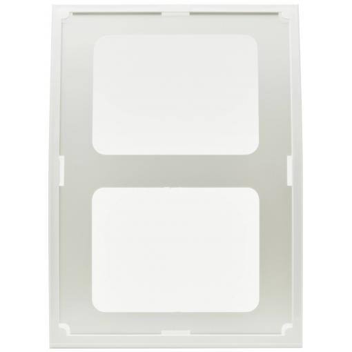 Deflecto 2304WEU stojánek letáků na stůl Použití pro formát papíru: DIN A4 na výšku bílá, transparentní 1 ks