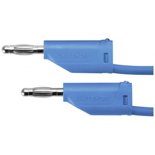 Schützinger měřicí kabel 100 cm modrá 1 ks