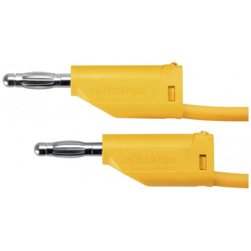 Schützinger měřicí kabel 100 cm žlutá 1 ks