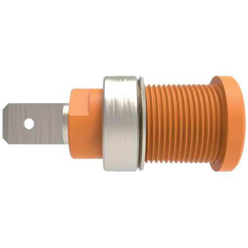 Schützinger bezpečnostní vestavná zásuvka 4 mm oranžová 1 ks