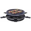 Silva Homeline PK-R 066 raclette gril nepřilnavý povlak, ochrana proti přehřátí, 6 pánví, indikátor černá