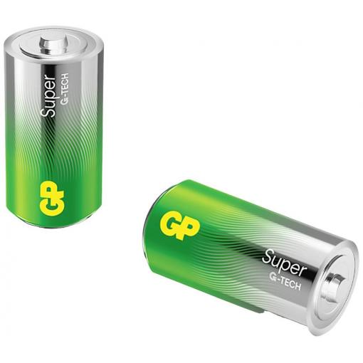GP Super baterie malé mono C alkalicko-manganová 1.5 V 2 ks