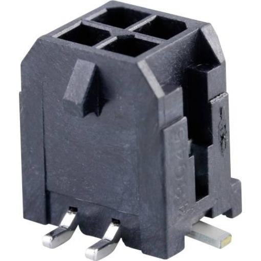 Molex vestavná pinová lišta (standardní) 4, rozteč 3 mm, 430450418, 1 ks Tape on Full reel