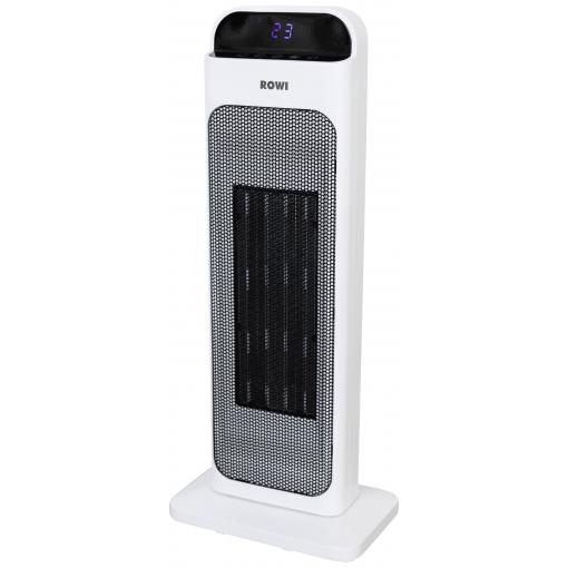 ROWI 1 03 03 0356 keramický topný ventilátor HKT 2000/2/4 ODF 60 m³ bílá, černá