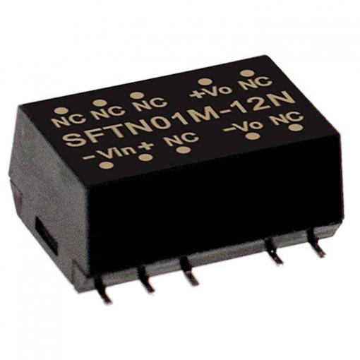 MEAN WELL SFTN01M-05N DC/DC měnič napětí, SMD 200 mA 1 W Počet výstupů: 1 x Obsah 1 ks