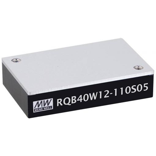 MEAN WELL RQB40W12-110S05 DC/DC měnič napětí do DPS 8 A 40 W Počet výstupů: 1 x Obsah 1 ks