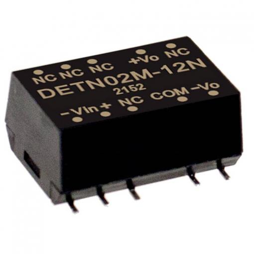 MEAN WELL DETN02M-12N DC/DC měnič napětí, SMD 83 mA 2 W Počet výstupů: 2 x Obsah 1 ks