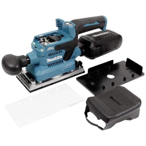 Makita DBO382Z DBO382Z Akumulátorová vibrační bruska bez akumulátoru, bez nabíječky 18 V Počet přibalených akumulátorů 0