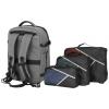 Manhattan batoh na notebooky Notebook-Rucksack mit Gerätefächern für Laptops bis zu 17,3,Tablets bis zu 11, max. 43,9 cm (17,3) , šedá