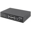 Intellinet 8-Port Gigabit Ethernet PoE+ Switch mit 2 RJ45 Gigabit Uplink-Ports 120W síťový switch 10 / 100 / 1000 MBit/s IEEE802.3af (15,4 W), IEEE802.3at (30