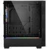 Sharkoon RGB LIT 100 midi tower PC skříň černá