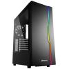 Sharkoon Sharkoon RGB Slider - Mid tower - ATX - Seitenteil mit Fenster (gehärtetes Glas) midi tower PC skříň černá