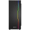 Sharkoon Sharkoon RGB Slider - Mid tower - ATX - Seitenteil mit Fenster (gehärtetes Glas) midi tower PC skříň černá