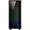Sharkoon Sharkoon RGB LIT 200 - Tower - ATX - Seitenteil mit Fenster (gehärtetes Glas) midi tower PC skříň černá