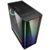 Sharkoon Sharkoon RGB LIT 200 - Tower - ATX - Seitenteil mit Fenster (gehärtetes Glas) midi tower PC skříň černá