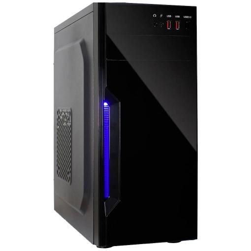 Inter-Tech B-42 midi tower PC skříň černá