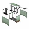 Fractal Design Terra mini tower PC skříň zelená