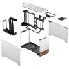 Fractal Design Fractal Design Terra - SFF - Mini-ITX (SFX / SFX-L) mini tower PC skříň stříbrná