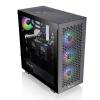 Thermaltake CA-1S3-00M1WN-03 midi tower PC skříň černá