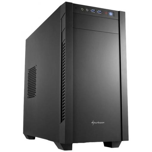 Sharkoon Sharkoon S1000 - Tower - micro ATX - ohne Netzteil tower PC skříň černá