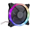 Inter-Tech INTER-TECH - Argus RS-051 RGB - Gehäuselüfter - 120 mm chladič procesoru s větrákem černá (š x v x h) 120 x 25 x 120 mm včetně LED osvětlení