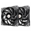 Thermaltake Thermaltake TOUGHFAN 12 - Gehäuselüfter - 120 mm (Packung mit 2) PC větrák s krytem černá