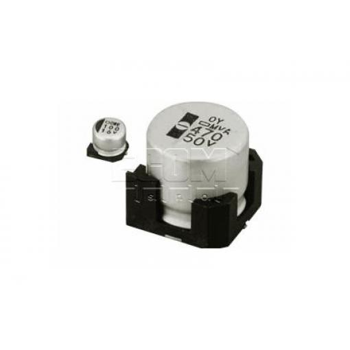 Elektrolytický kondenzátor SMD 100 µF / 25 V, -55 až +105 °C