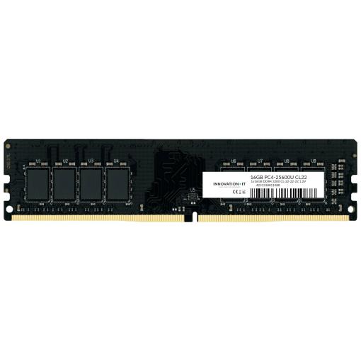 Innovation IT 3200 16GB CL22 1.2V LD (CL22-22-22) Paměť na ploše DDR4 16 GB 1 x 16 GB 3200 MHz U-DIMM CL22 4251538811088