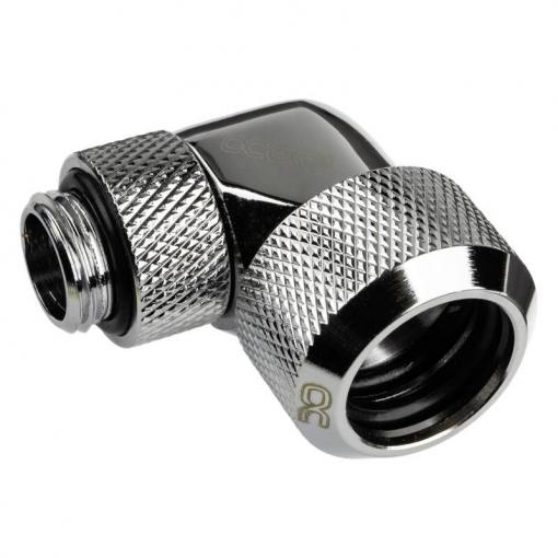Alphacool Eiszapfen Anschluss 90 Grad G1/4 Zoll AG auf 16mm AD Hardtube úhlová spojka pro vodní chladič