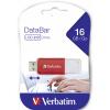 Verbatim V DataBar USB 2.0 Drive USB flash disk 16 GB červená 49453 USB 2.0