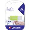Verbatim V DataBar USB 2.0 Drive USB flash disk 32 GB zelená 49454 USB 2.0