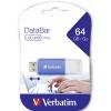 Verbatim V DataBar USB 2.0 Drive USB flash disk 64 GB modrá 49455 USB 2.0
