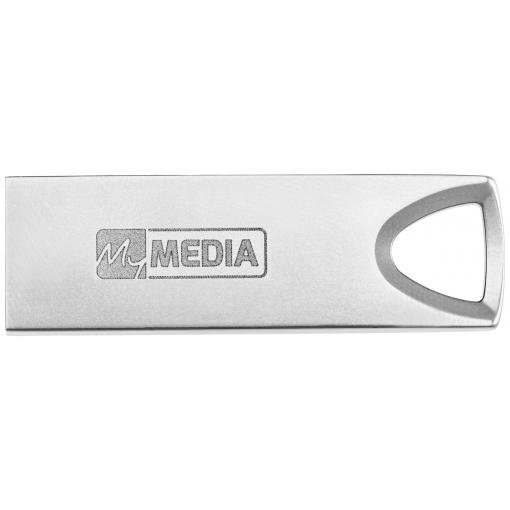 MyMEDIA My Alu USB 3.2 Gen 1 Drive USB flash disk 64 GB stříbrná 69277 USB 3.2 (Gen 1x1)