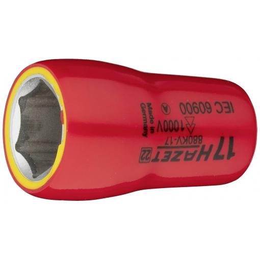 Hazet 880KV-17 vnější šestihran vložka pro nástrčný klíč 17 mm 1 ks Čtyřhran, 3/8