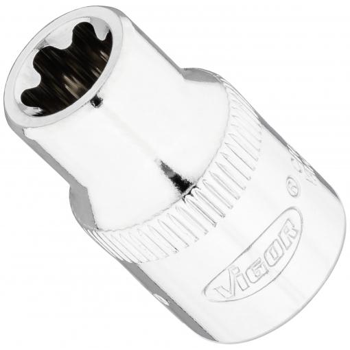 Vigor V7920-EP10 E+ profil vložka pro nástrčný klíč 1 ks Čtyřhran, 3/8