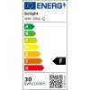 Solight LED reflektor Quick, 30W, 2550lm, 4000K, IP65, černý - WM-30W-Q