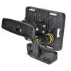 Solight LED reflektor Quick se sensorem, 10W, 850lm, 4000K, IP44, černý - WM-10WS-Q