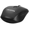 Dicota TRAVEL optická myš, přenos Bluetooth®, 5 tlačítko, 800 dpi, 1200 dpi, 1600 dpi, černá