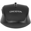 Dicota TRAVEL optická myš, přenos Bluetooth®, 5 tlačítko, 800 dpi, 1200 dpi, 1600 dpi, černá