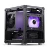 Jonsbo C6 Black micro tower PC skříň, herní pouzdro černá