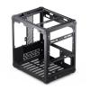 Jonsbo C6 Black micro tower PC skříň, herní pouzdro černá