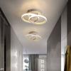Visací stropní svítidlo LED h_t648m, 2× LED páska, 20 W, bílá
