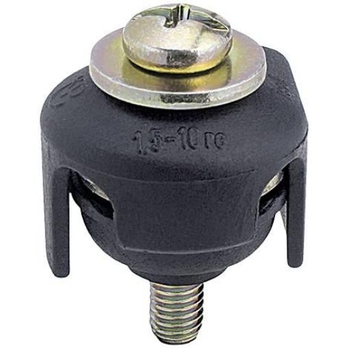 HellermannTyton 435-01559, Tap Connector 1510-ST-BK, odbočná svorka, - , černá, 1 ks