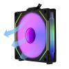 Lian Li Lian Li UNI FAN SL-INF 120 ARGB Reverse Blade PWM Lüfter - 120mm, schwarz PC větrák s krytem černá (š x v x h) 120 x 122 x 25 mm
