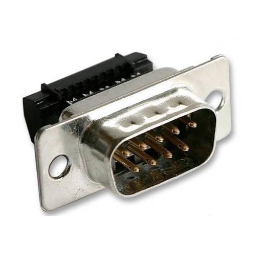 MH Connectors MH10551 D-SUB kolíková lišta Pólů: 9 1 ks
